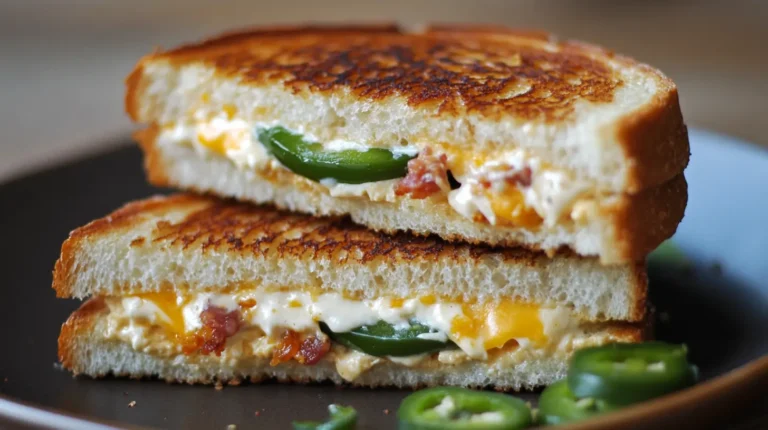 Jalapeno Popper Grilled Cheese