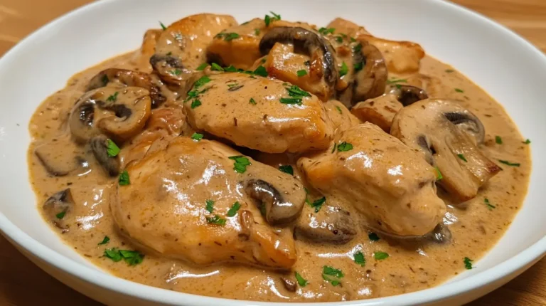 Mushroom Chicken Recipe