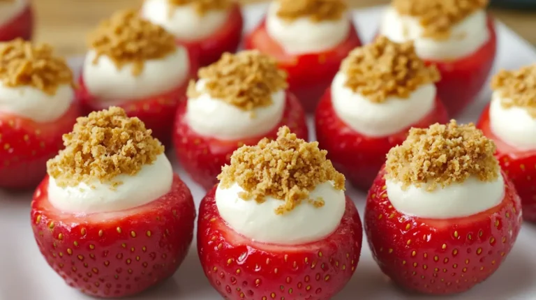 No Bake Strawberry Cheesecake Bites