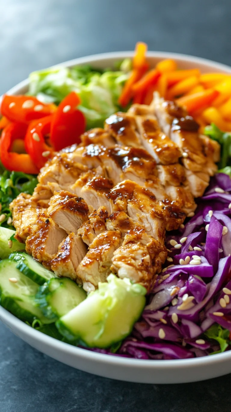 Asian Chicken Crunch Salad: A Flavorful, Nutritious Delight