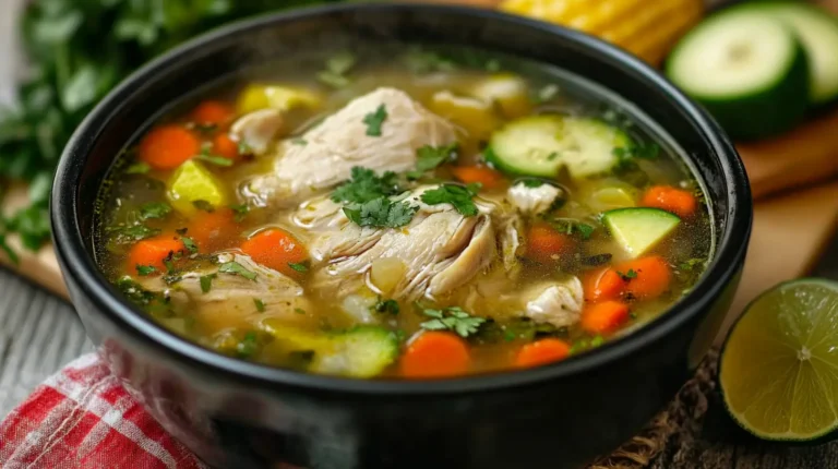Caldo de pollo recipe