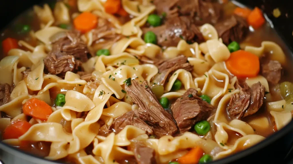 Old Fashioned Beef and Noodles Recipe