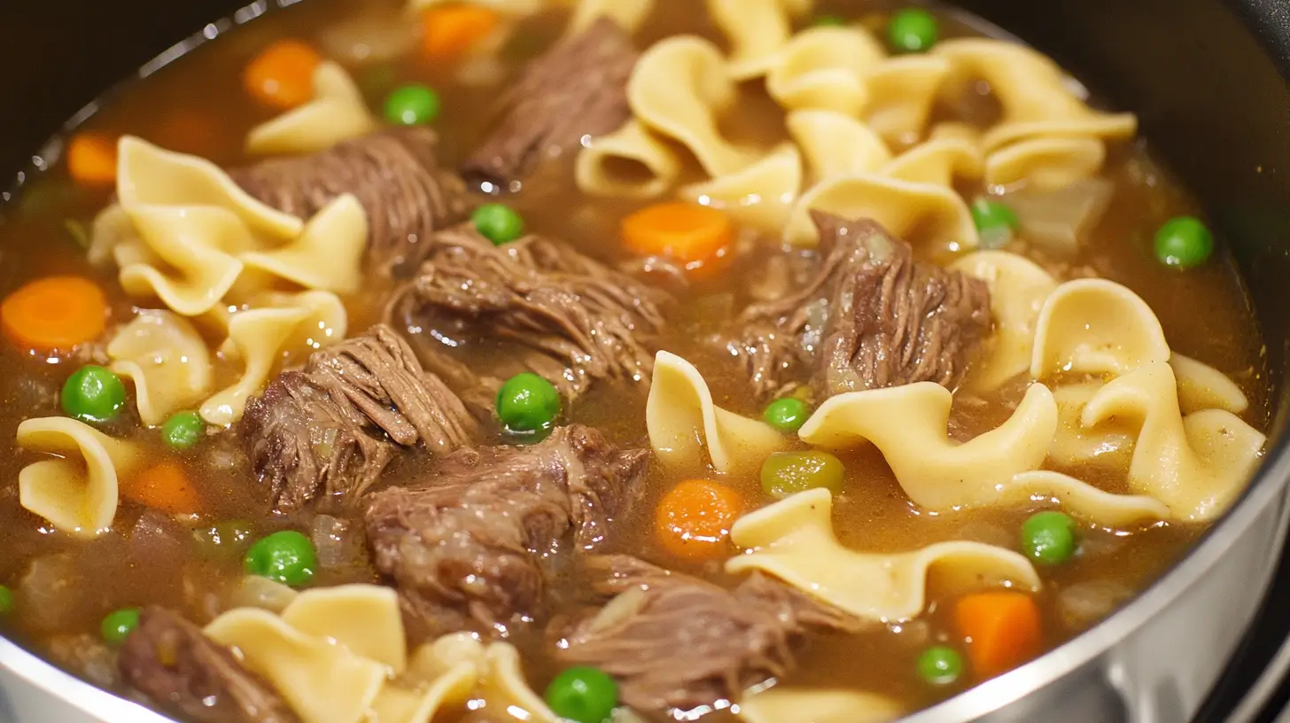 Old Fashioned Beef and Noodles