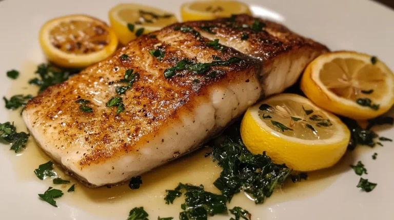 Sea Bass recipe