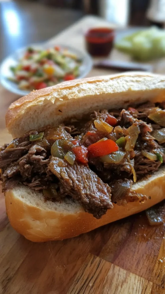 Slow Cooker Italian Beef