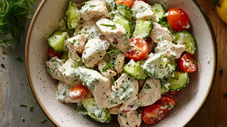 Tzatziki Chicken Salad