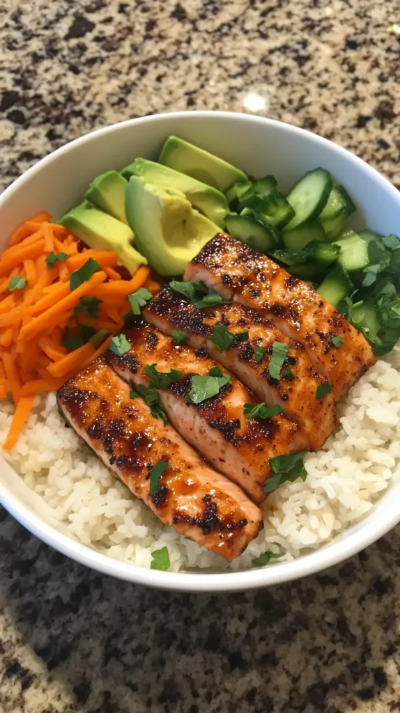 salmon bowl recipe