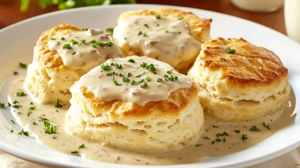 Biscuits and Sausage Gravy