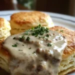 Biscuits and Sausage Gravy