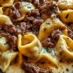 Cheesesteak Tortellini: