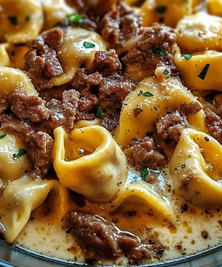 Cheesesteak Tortellini: