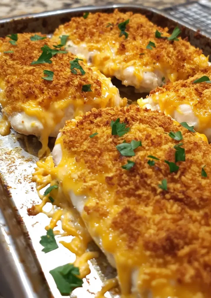 Crispy Cheddar Chicken