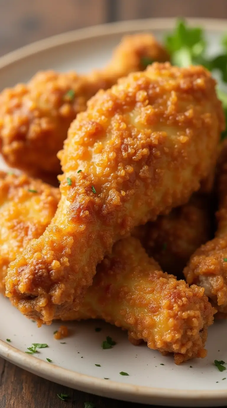 Crispy Fried Chicken Legs