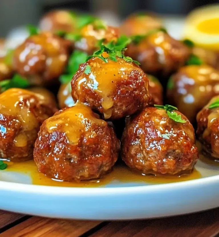 Garlic Butter Meatballs