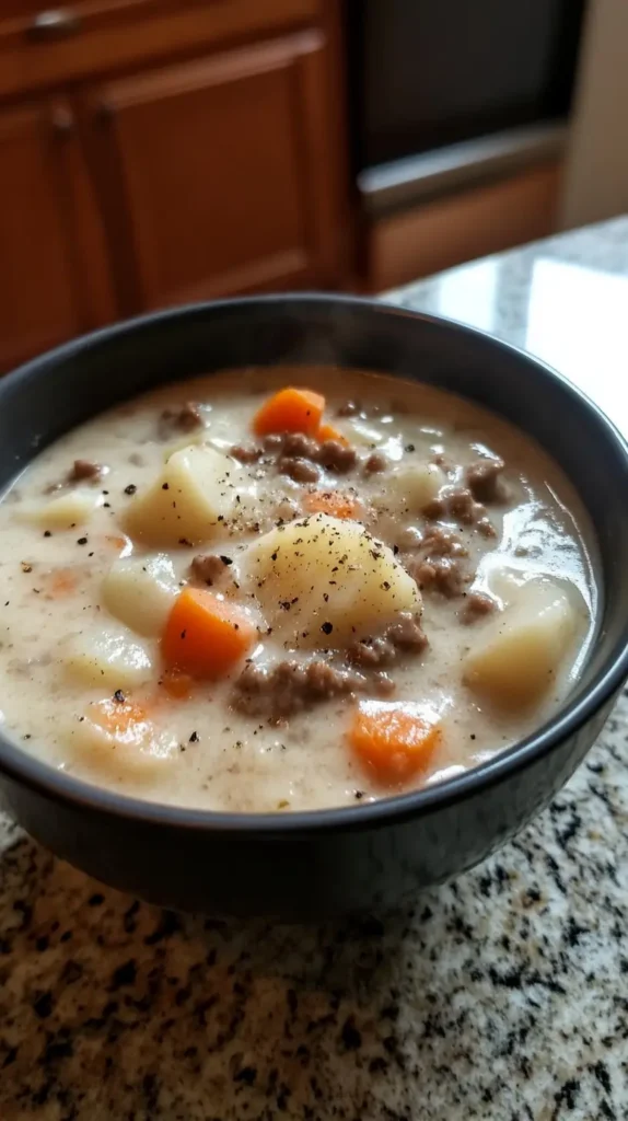 Hamburger Potato Soup