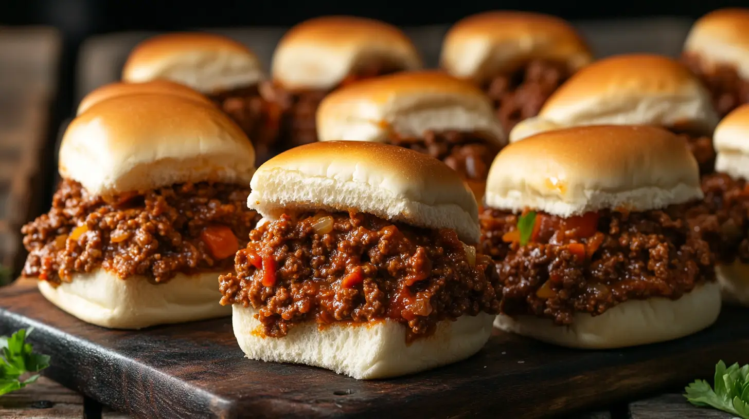 Sloppy Joe Sliders