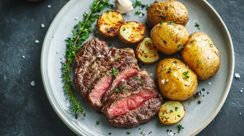 Steak and Baked Potato Recipe