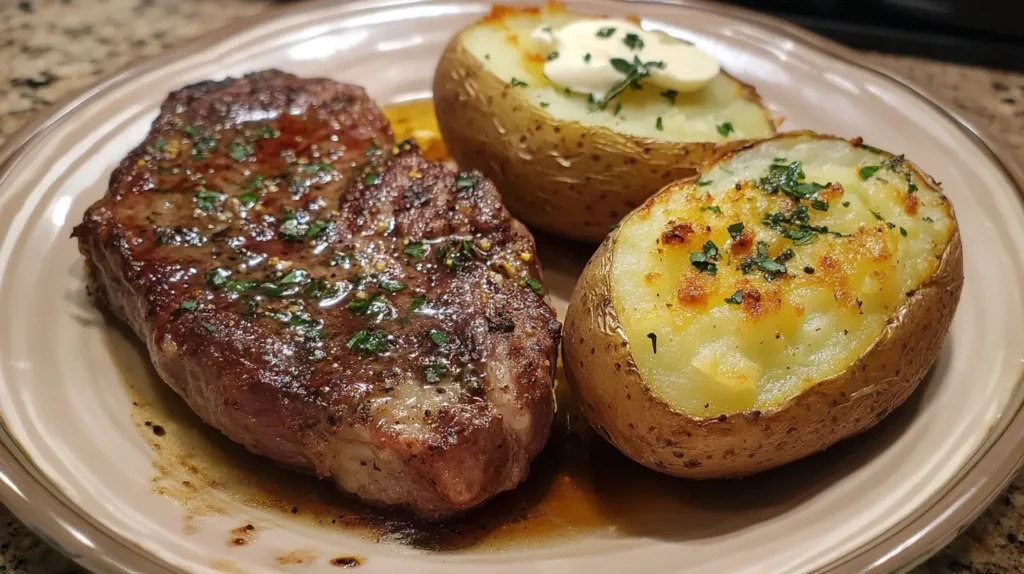 Steak and Baked Potato