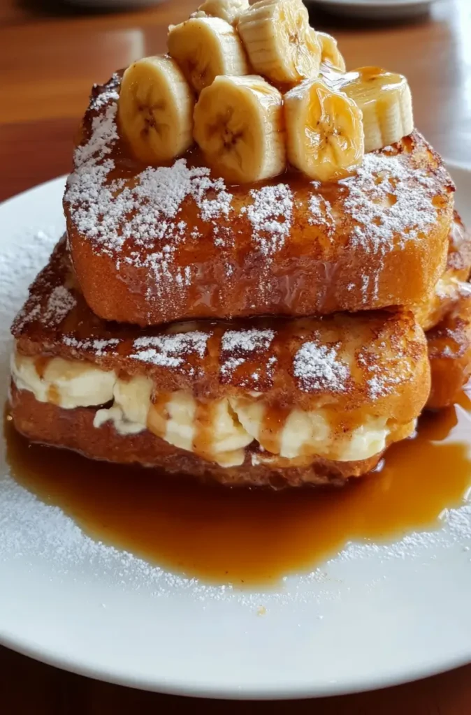 bananas foster french toast