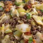 ground beef cabbage recipe