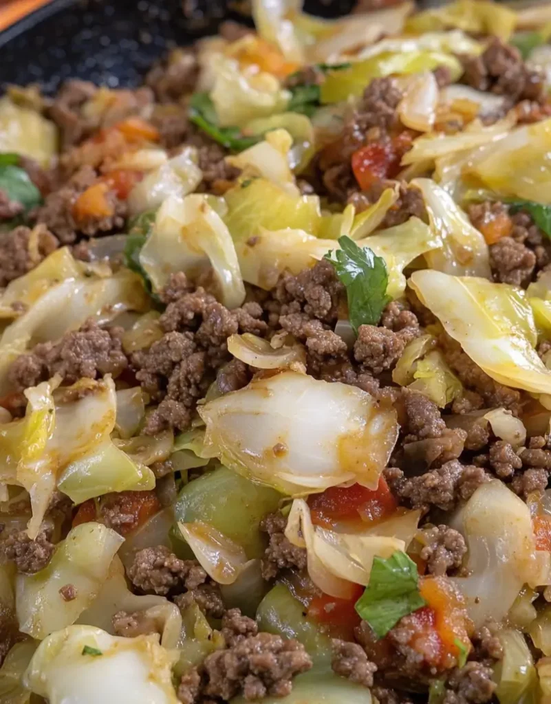 ground beef cabbage recipe