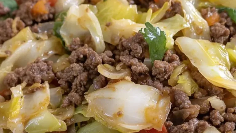 ground beef cabbage recipe