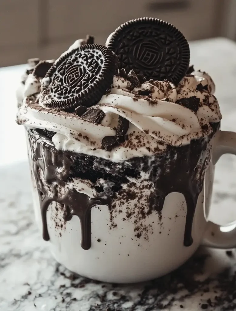 oreo mug cake recipe