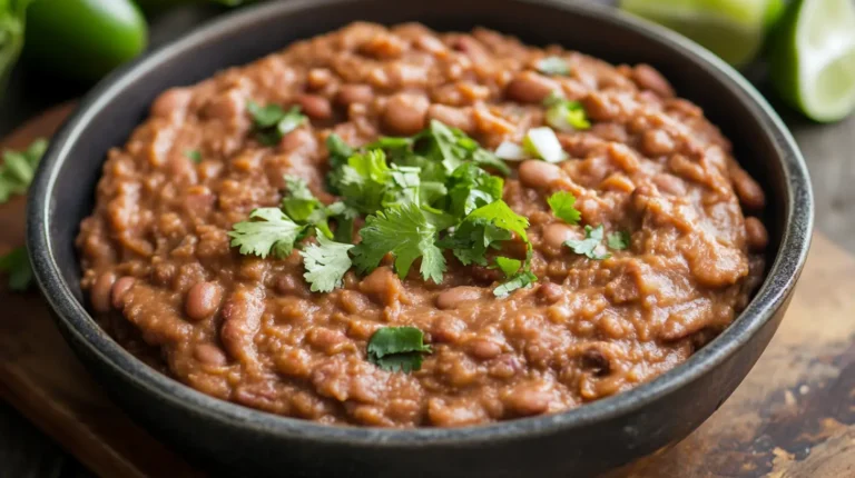 Refried Beans Recipe