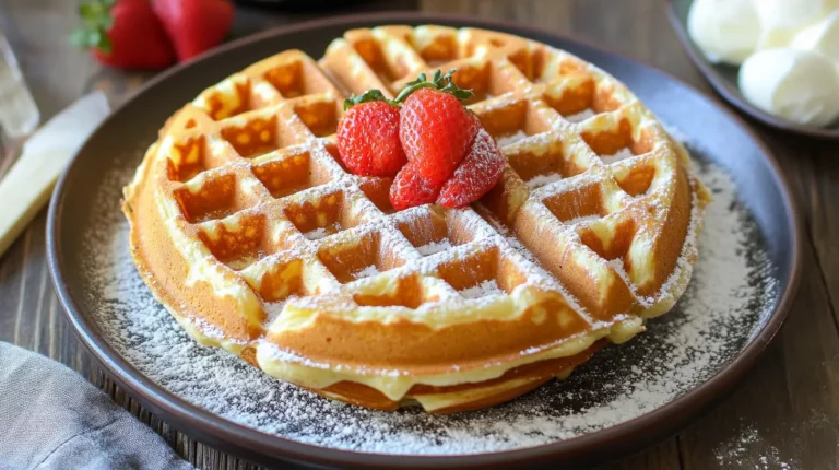 belgian waffle recipe