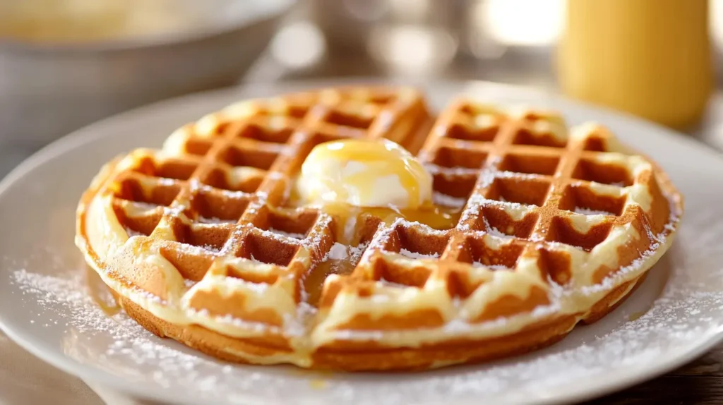 easy belgian waffle recipe