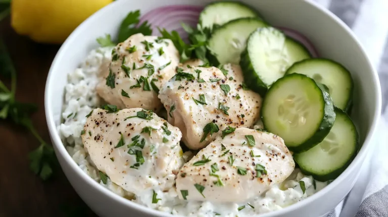 Slow Cooker Greek Yogurt Chicken