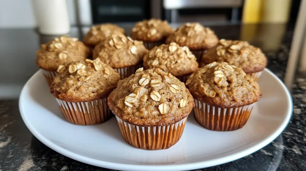 Banana Oat Muffins