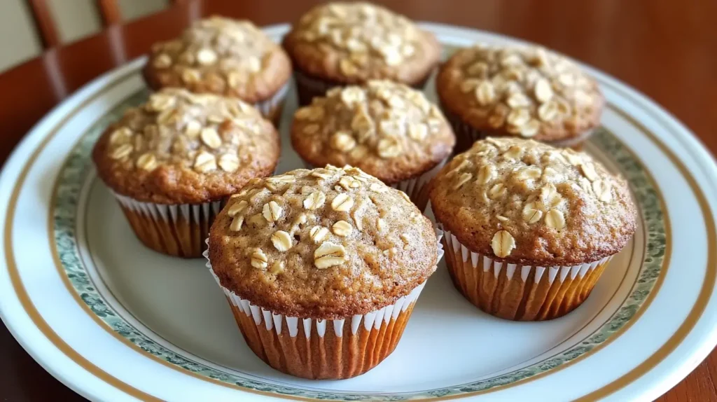 Banana Oat Muffins Recipe