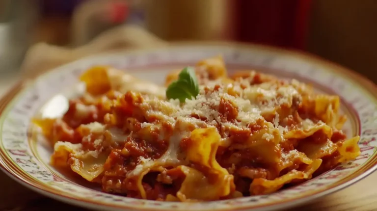 Cheesy Lasagna Sheet Pasta
