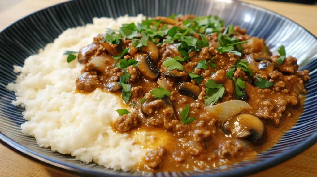 Ground Beef Stroganoff Recipe
