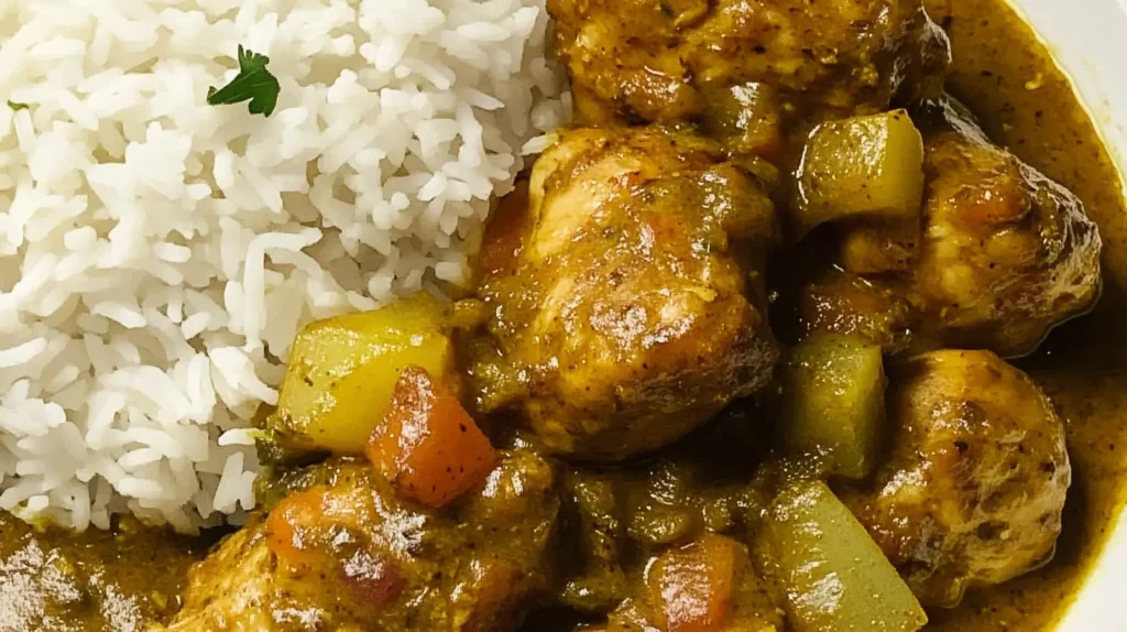 Jamaican Style Curry Chicken