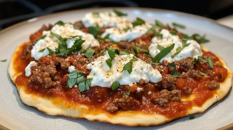 Lasagna Flatbread