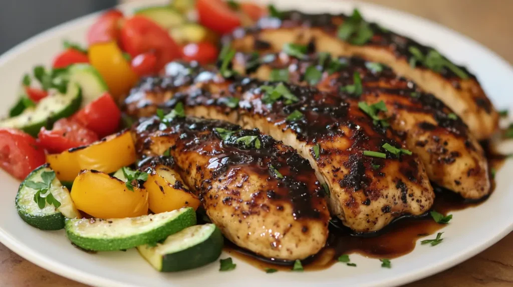 One Pan Balsamic Chicken