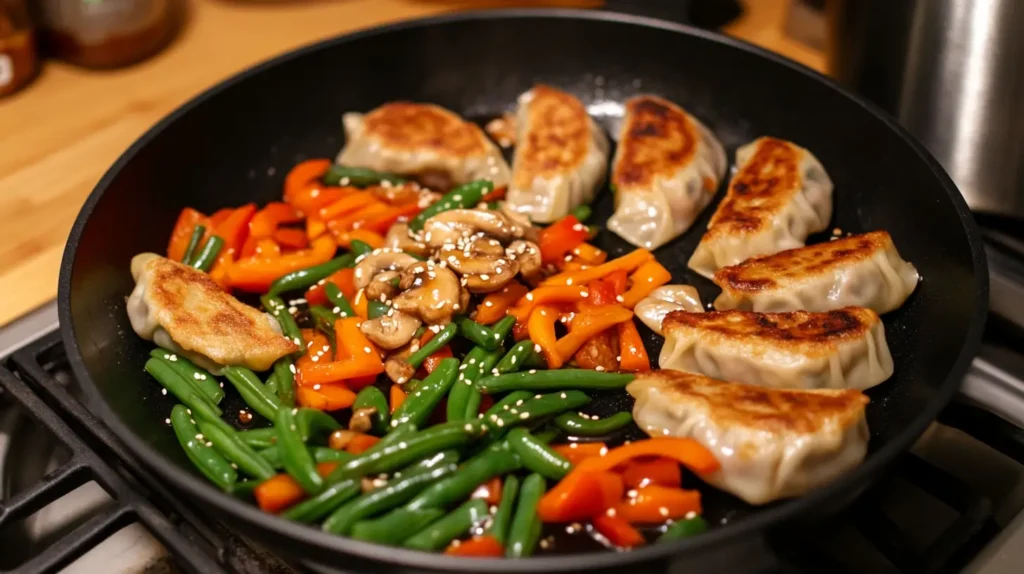 One Pan Dumpling