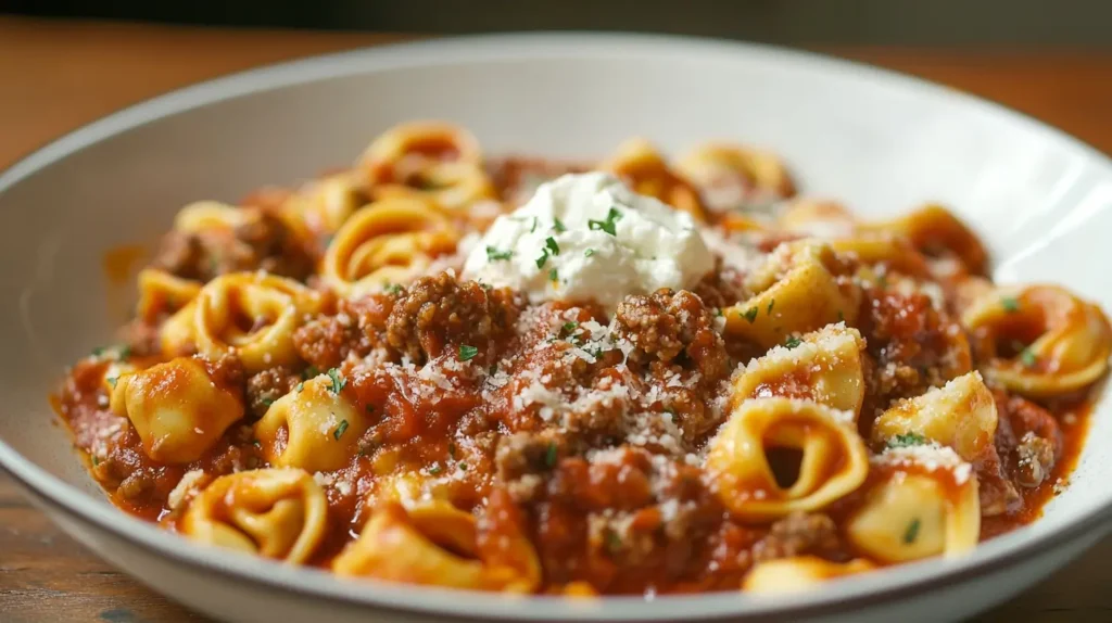 Tortellini Lasagna Skillet Recipe
